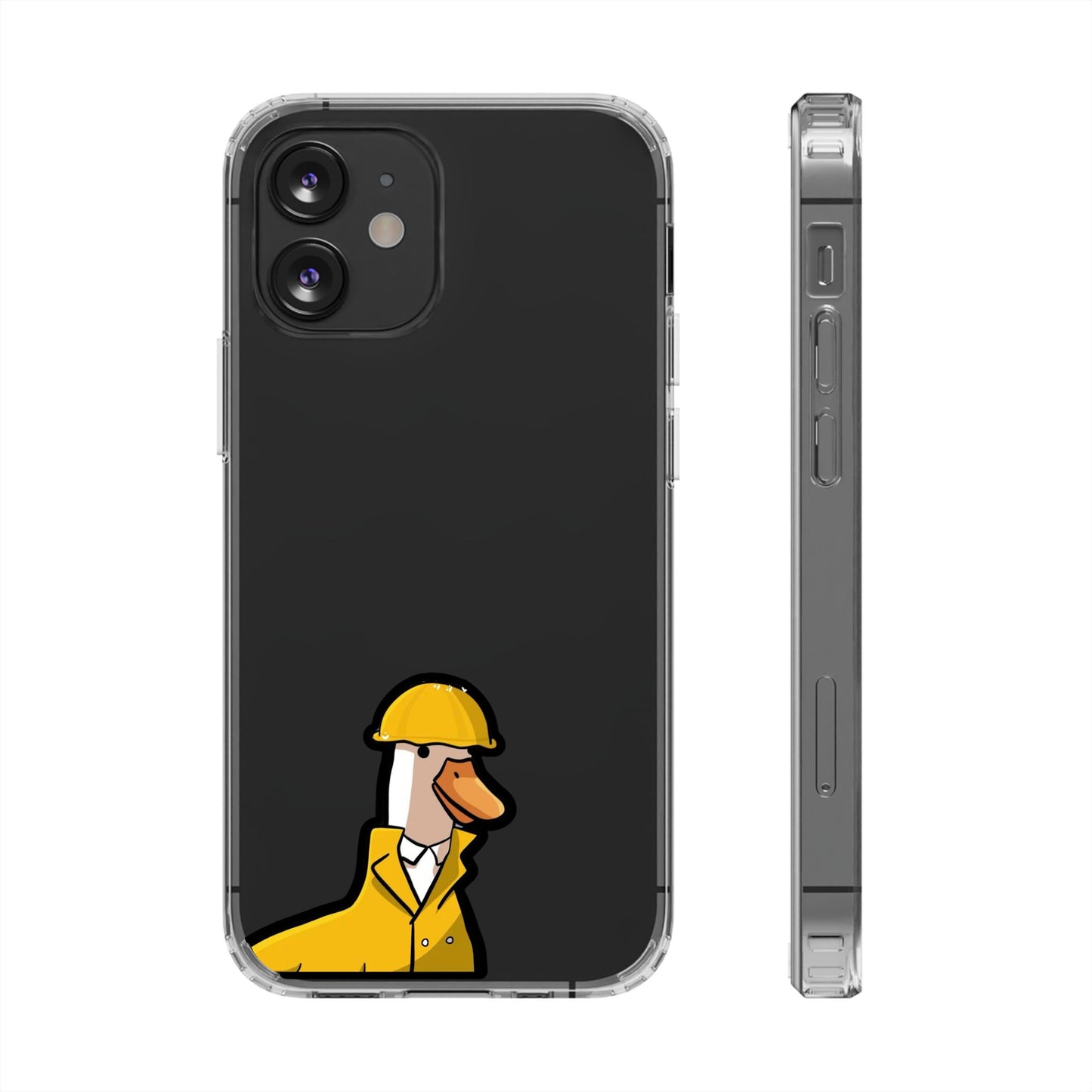RAIN DUCK - Clear Phone Case