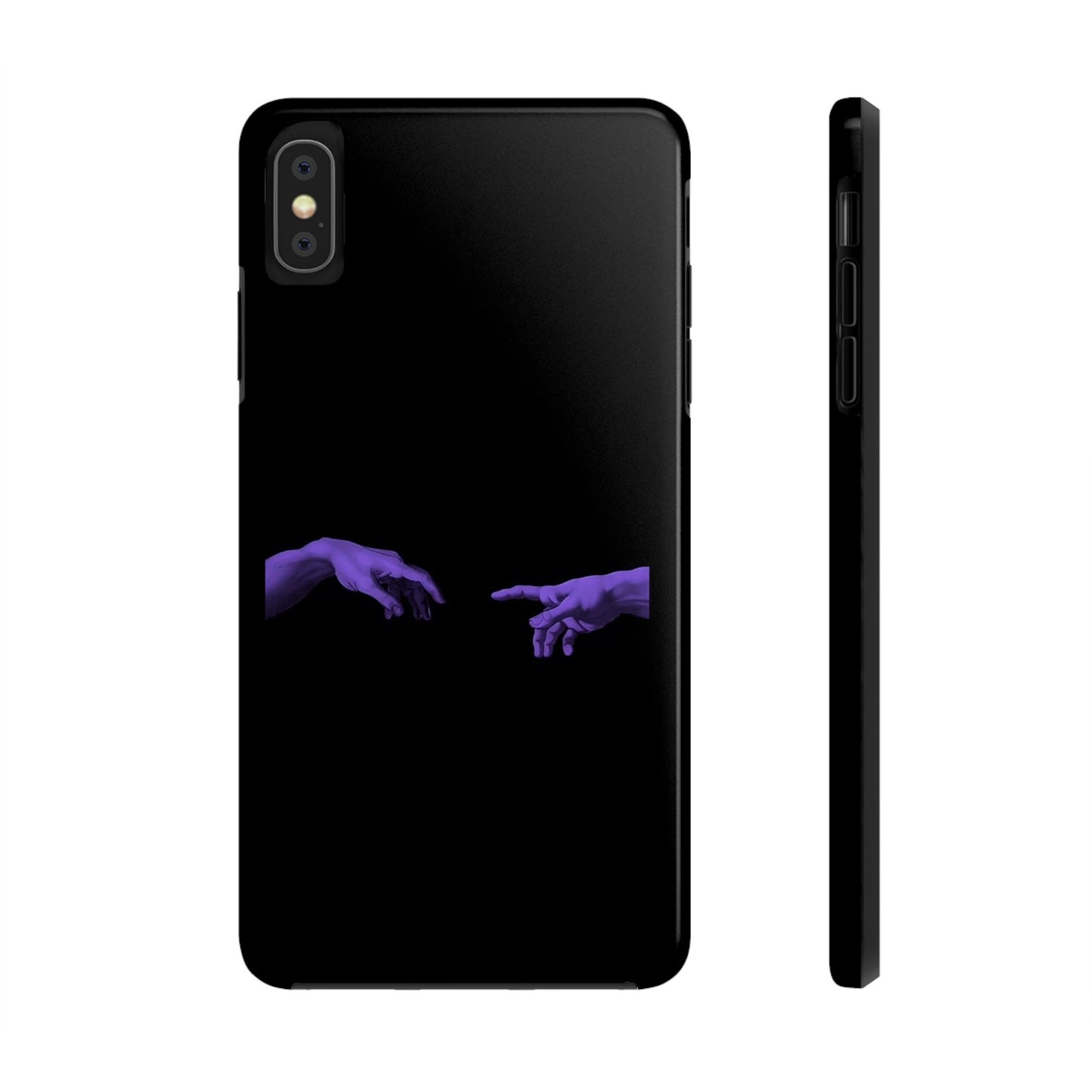 BLACK - Tough Phone Case