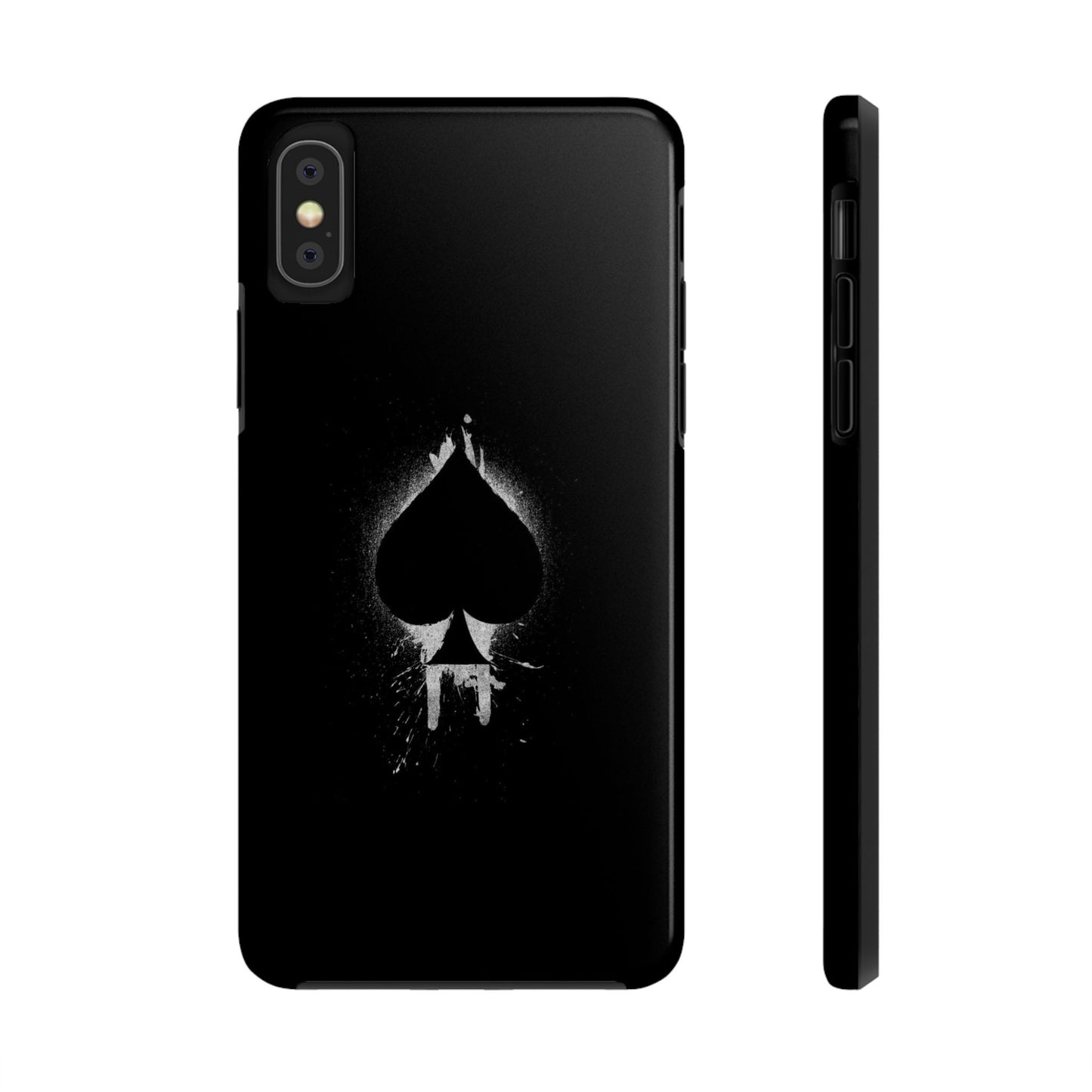 BLACK - Tough Phone Case