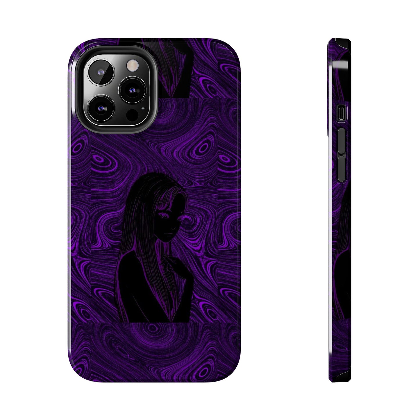BLACK&PURPLE - Tough Phone Case