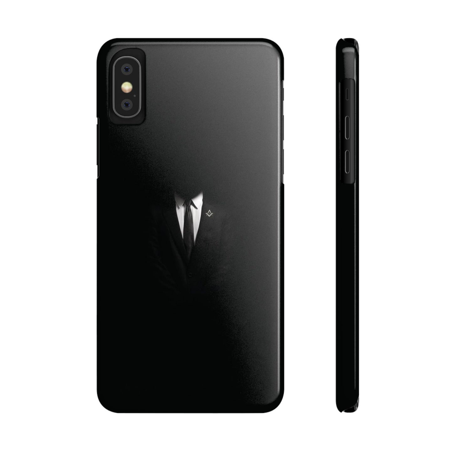 BLACK - Slim Phone Case