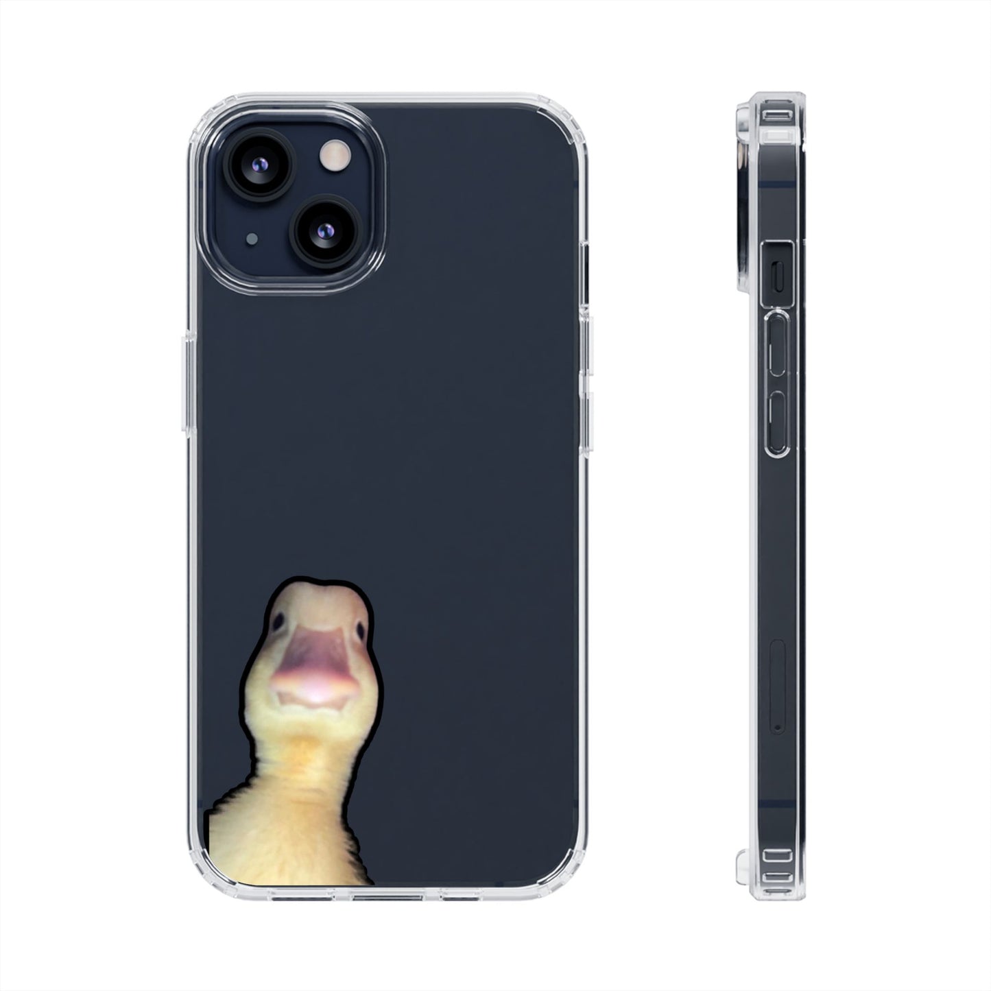 STRAIGHT Duck - Clear Phone Case