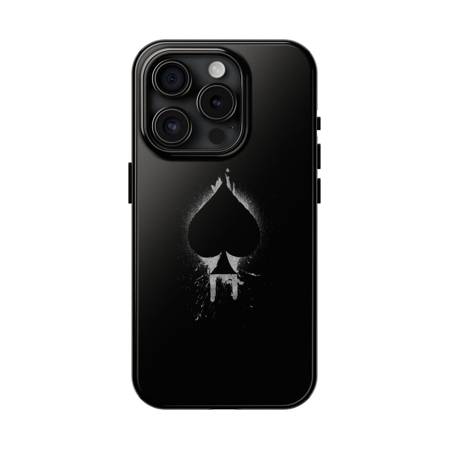 BLACK - Tough Phone Case