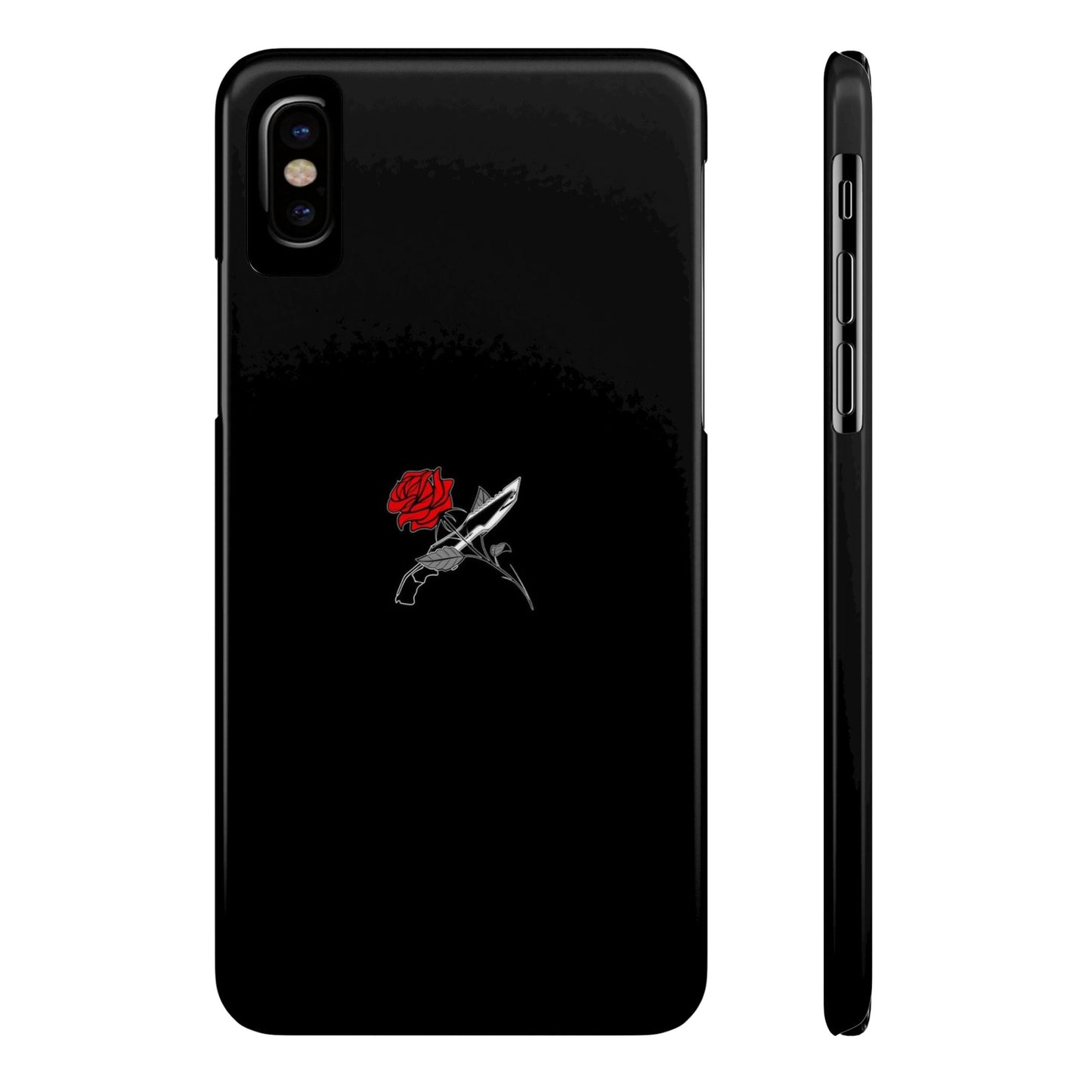 BLACK - Slim Phone Case