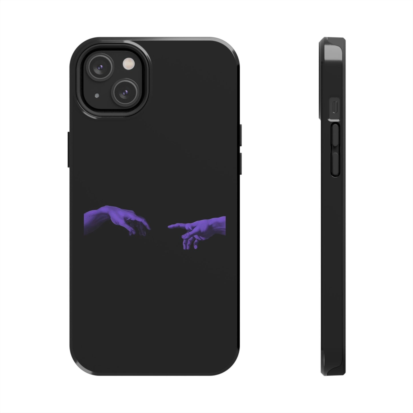 BLACK - Tough Phone Case