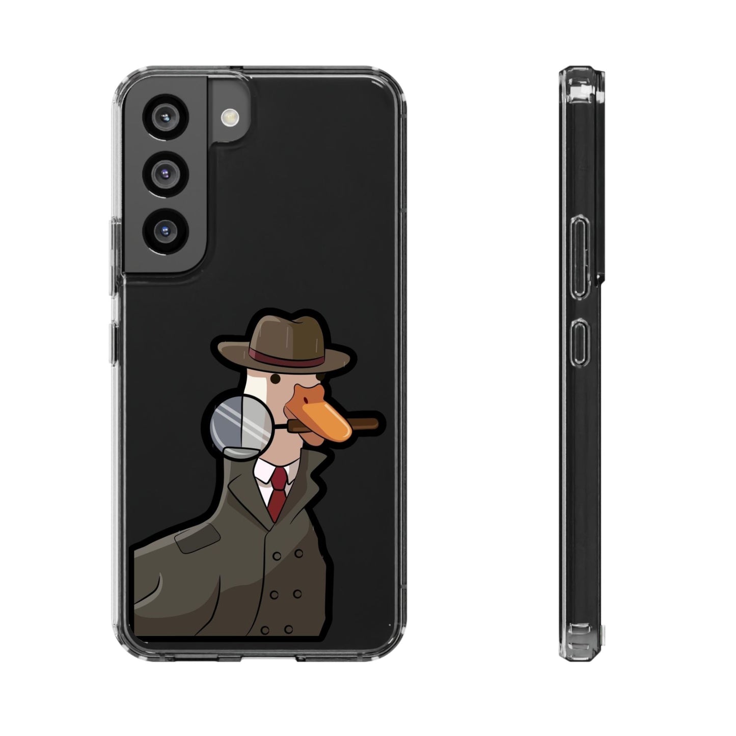 SPY Duck - Clear Phone Case