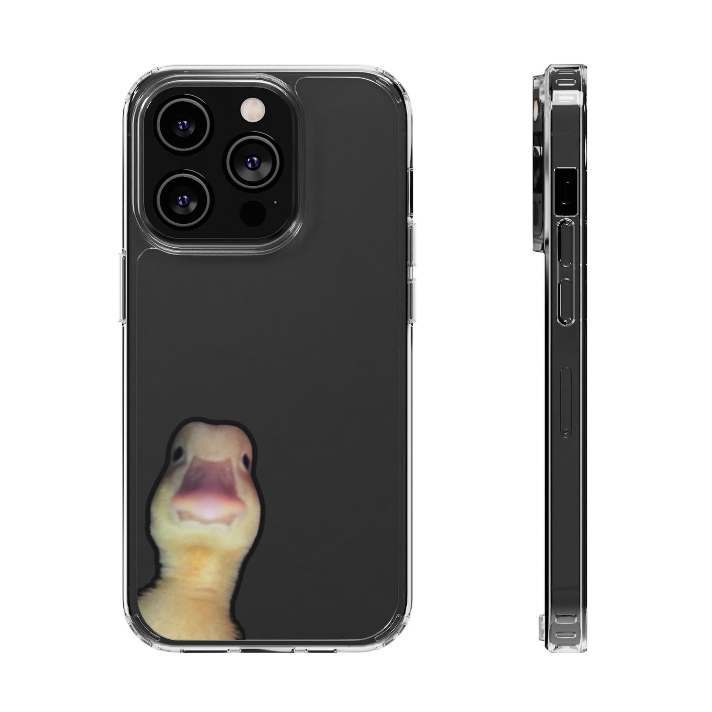 STRAIGHT Duck - Clear Phone Case