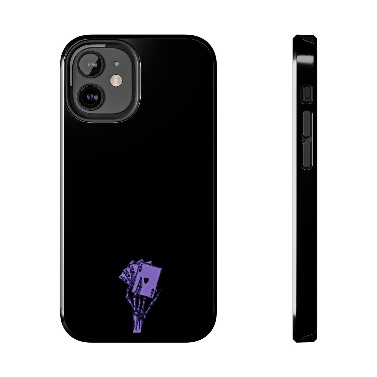 BLACK - Tough Phone Case
