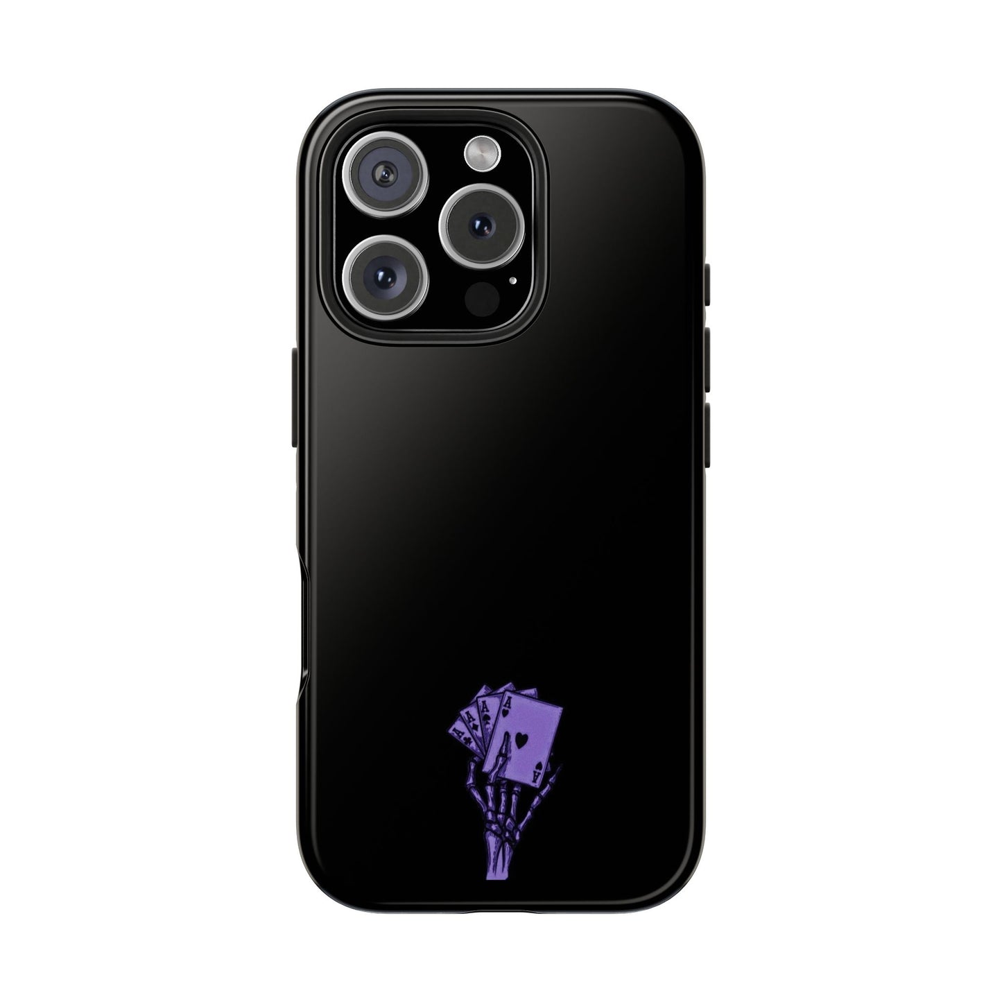 BLACK - Tough Phone Case