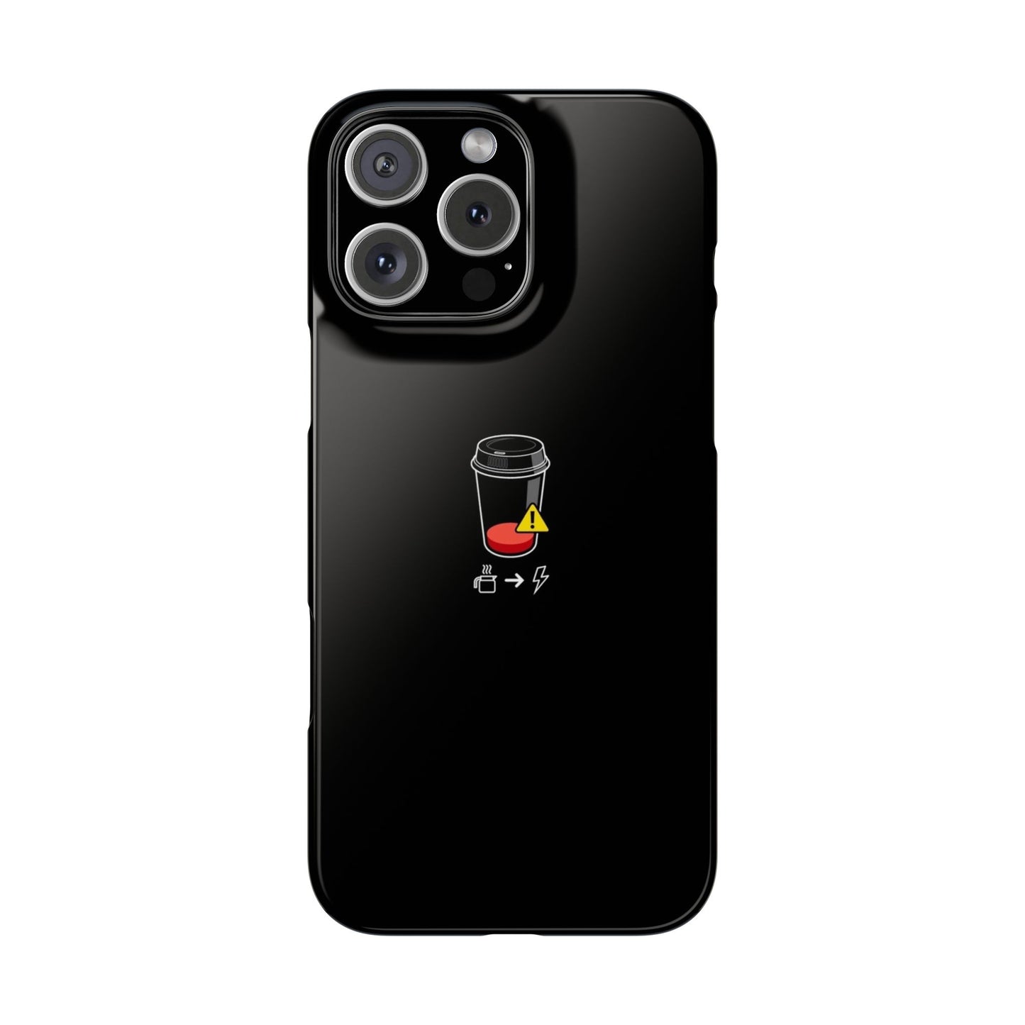 BLACK - Slim Phone Case