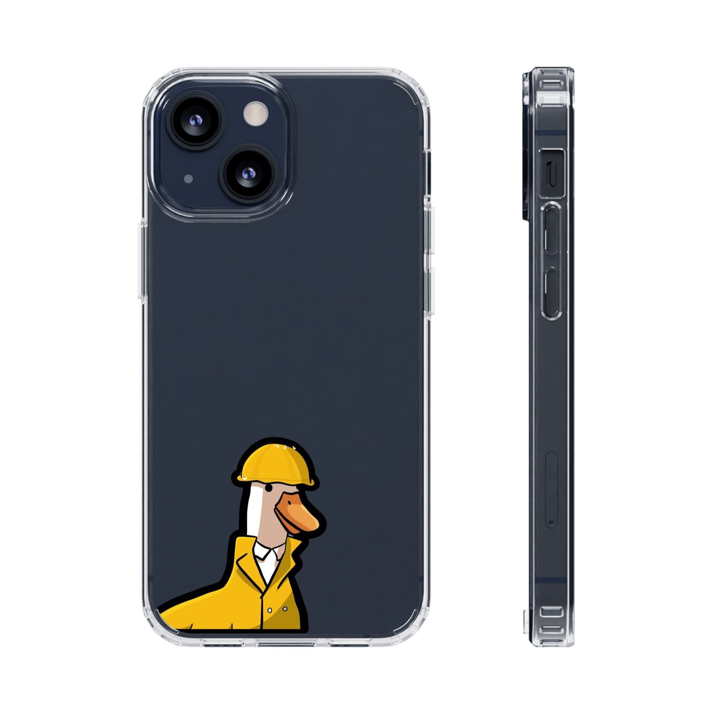RAIN DUCK - Clear Phone Case
