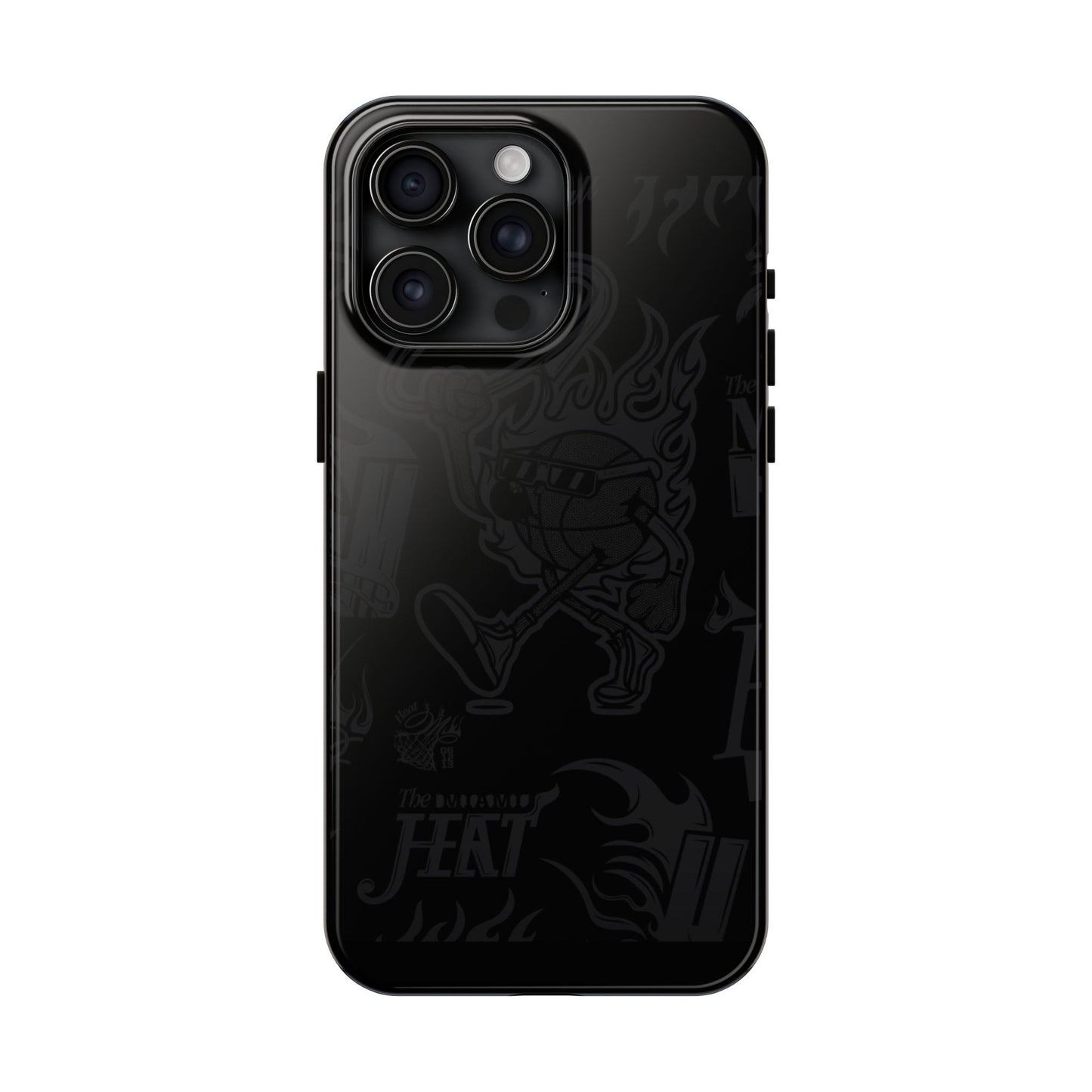 BLACK - Tough Phone Case
