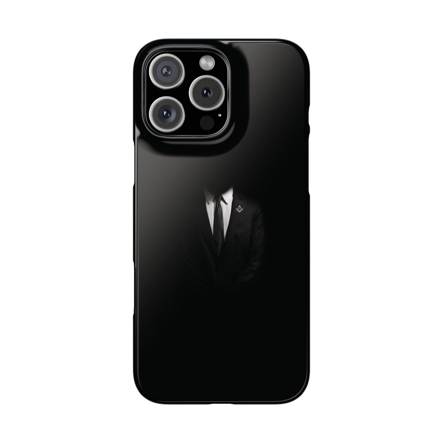 BLACK - Slim Phone Case