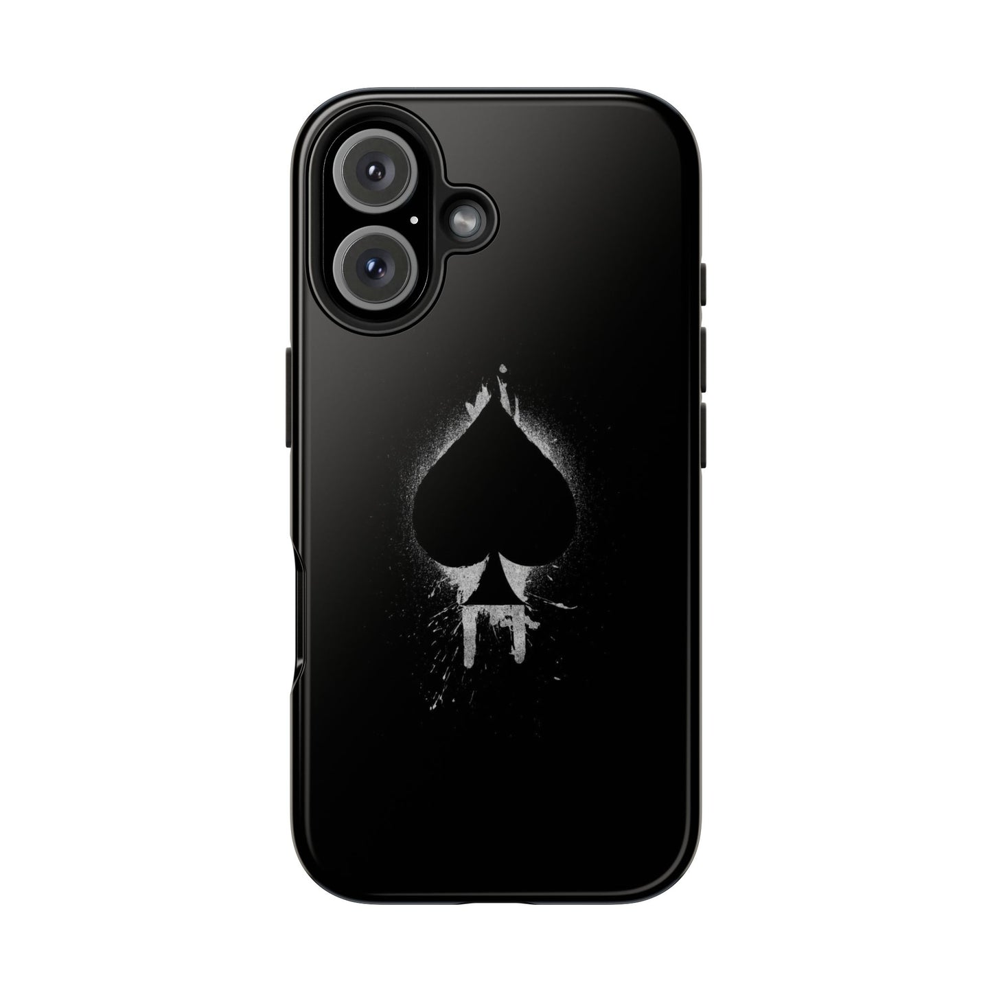 BLACK - Tough Phone Case