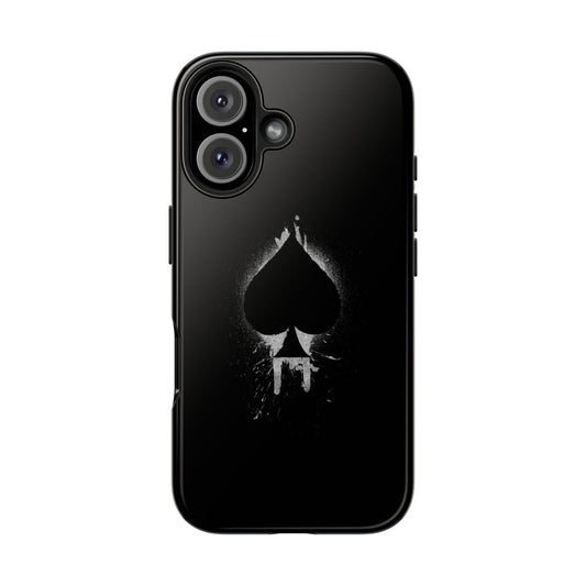 BLACK - Tough Phone Case