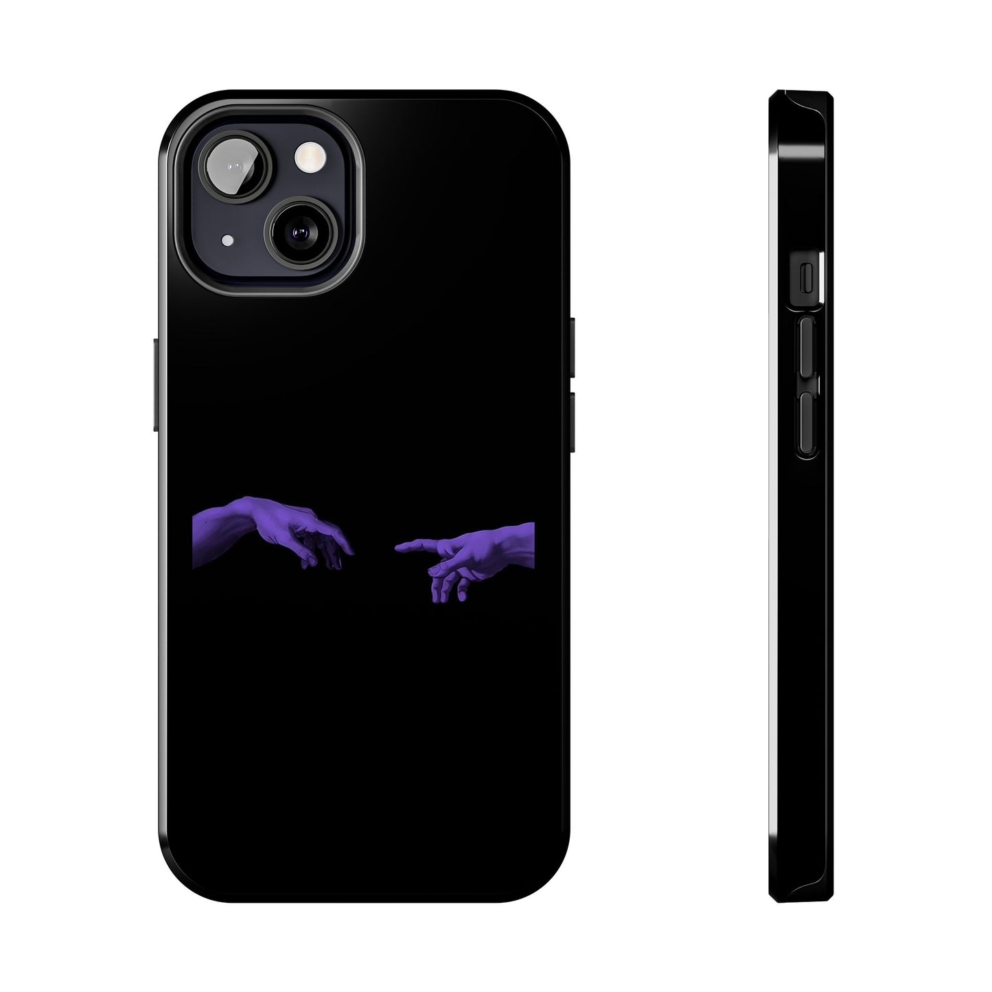 BLACK - Tough Phone Case