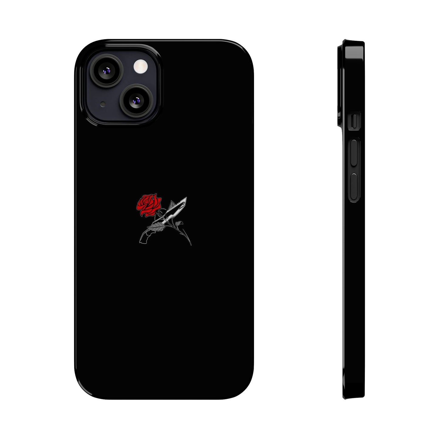 BLACK - Slim Phone Case
