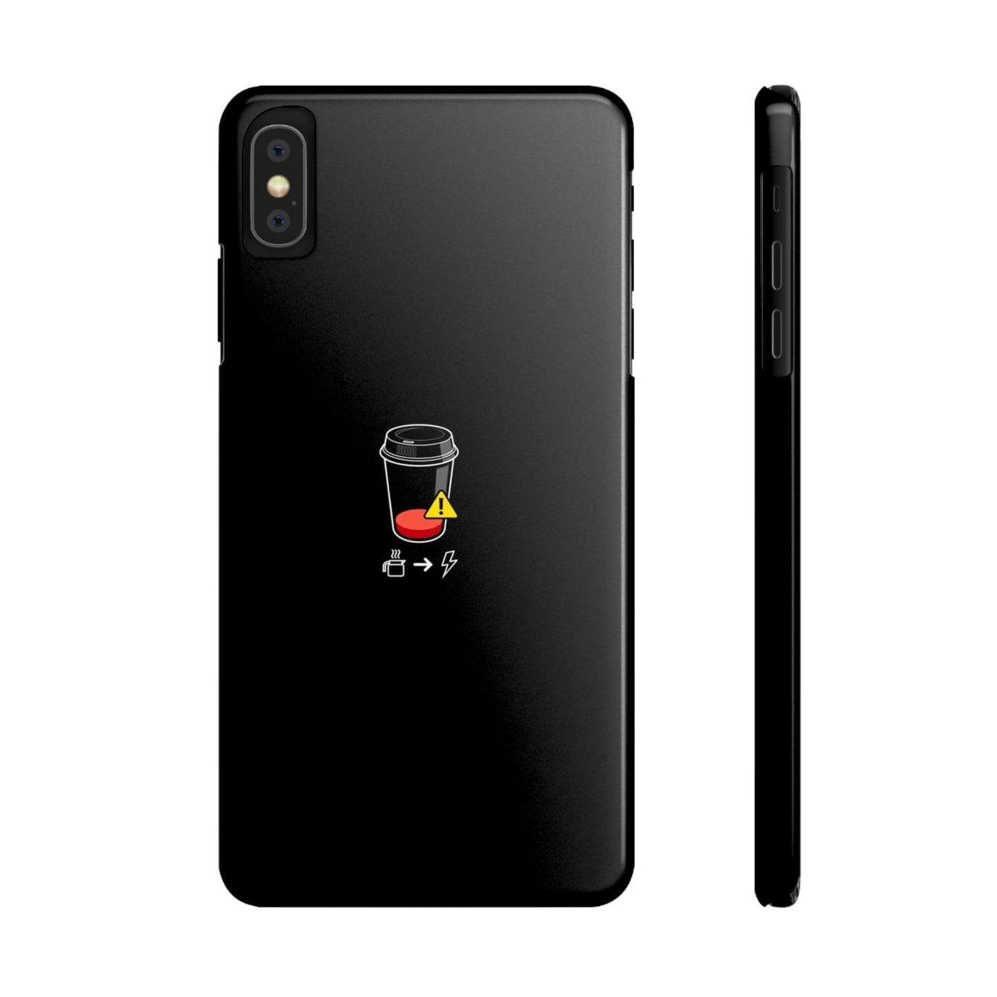 BLACK - Slim Phone Case
