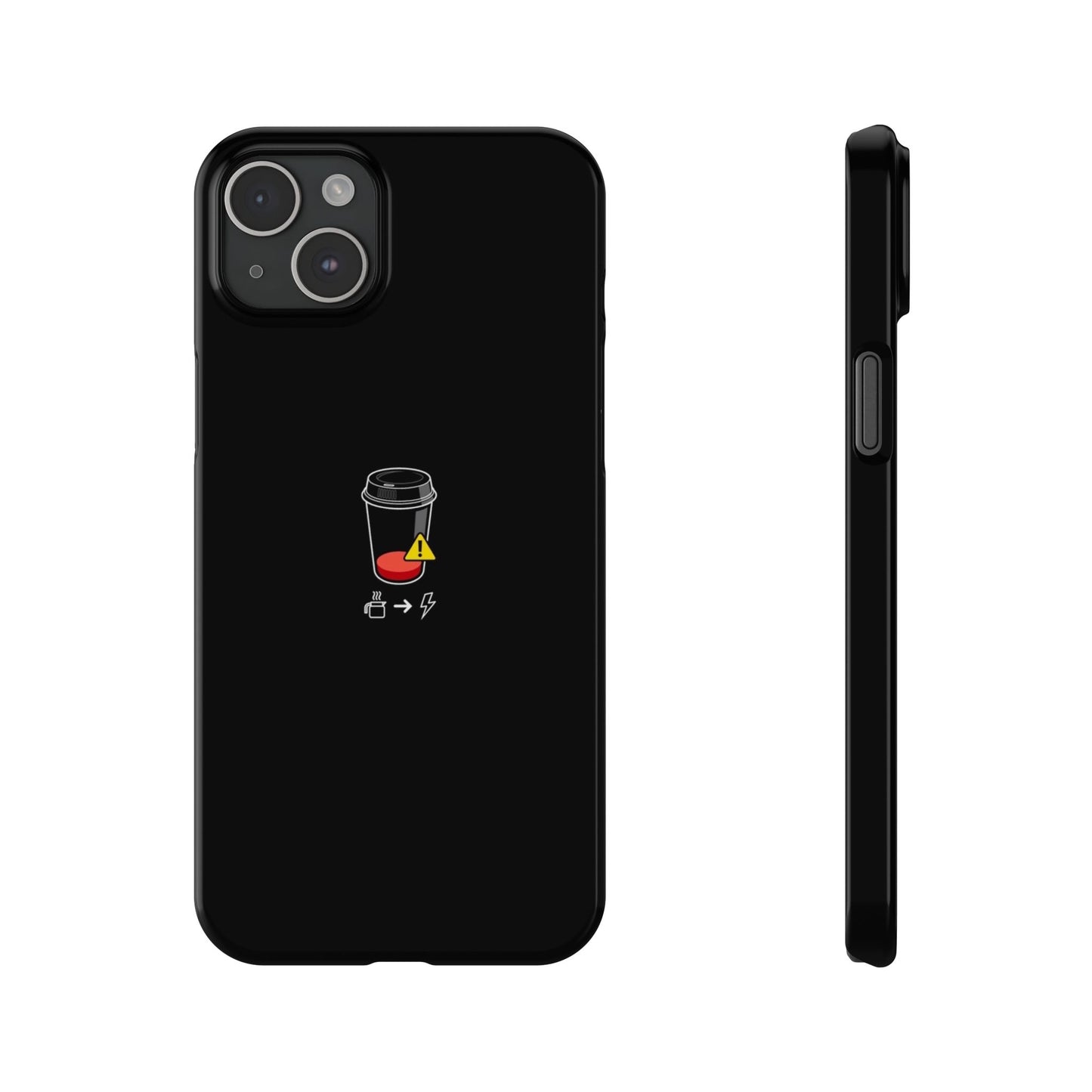 BLACK - Slim Phone Case
