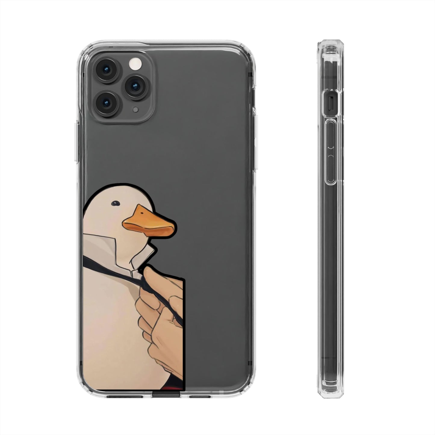 GENTLE DUCK - Clear Phone Case