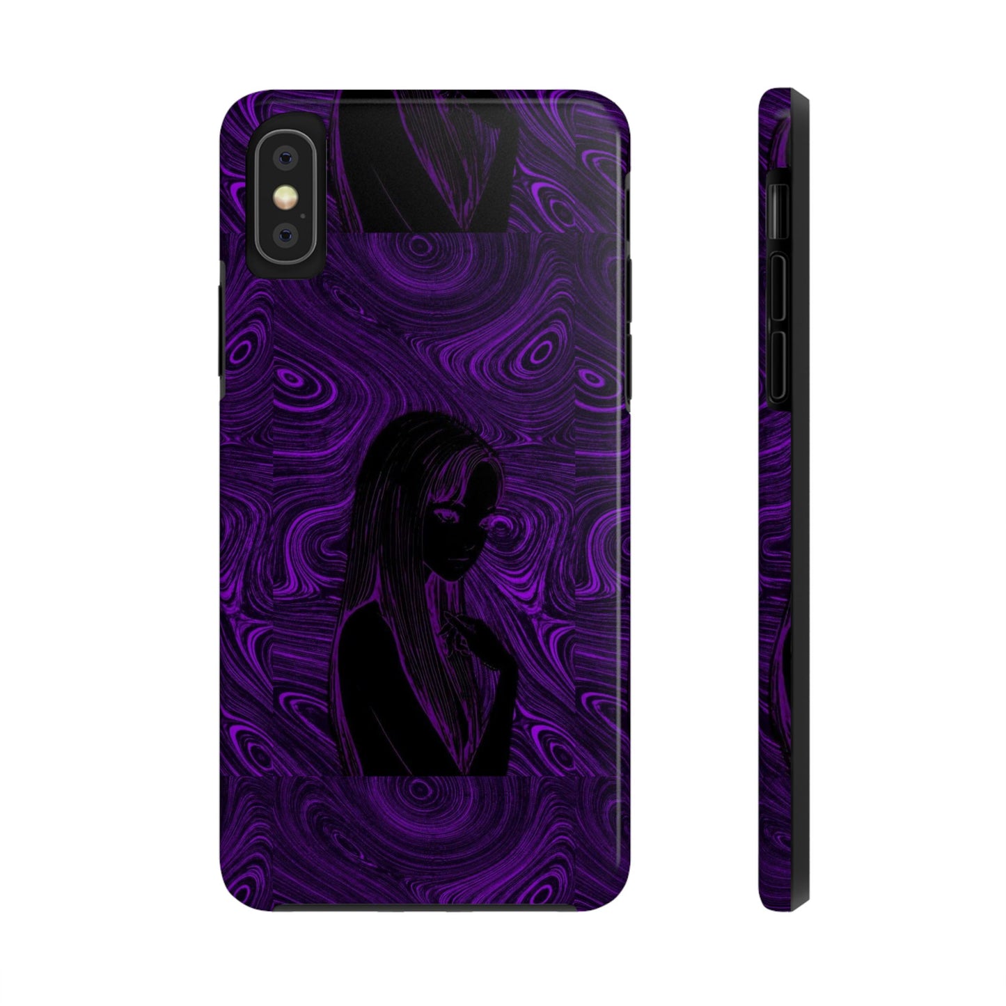 BLACK&PURPLE - Tough Phone Case
