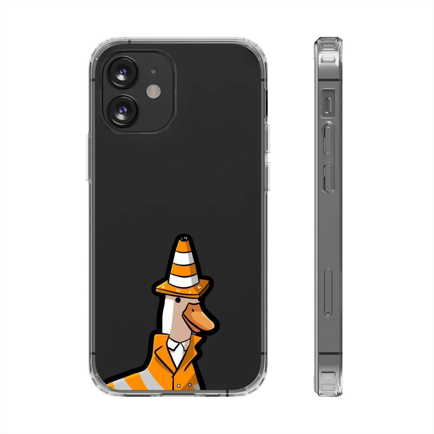 SAFE DUCK - Clear Phone Case
