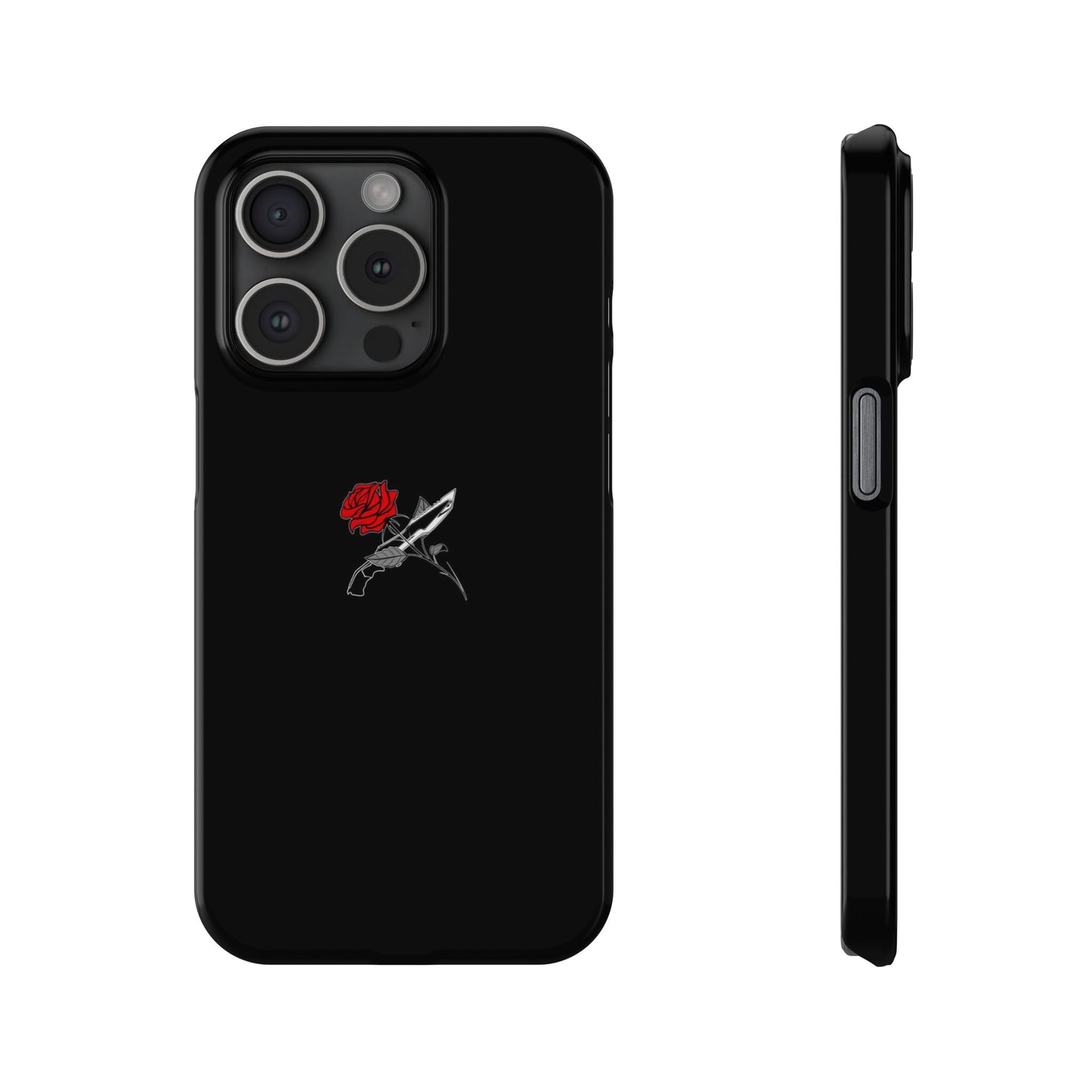 BLACK - Slim Phone Case