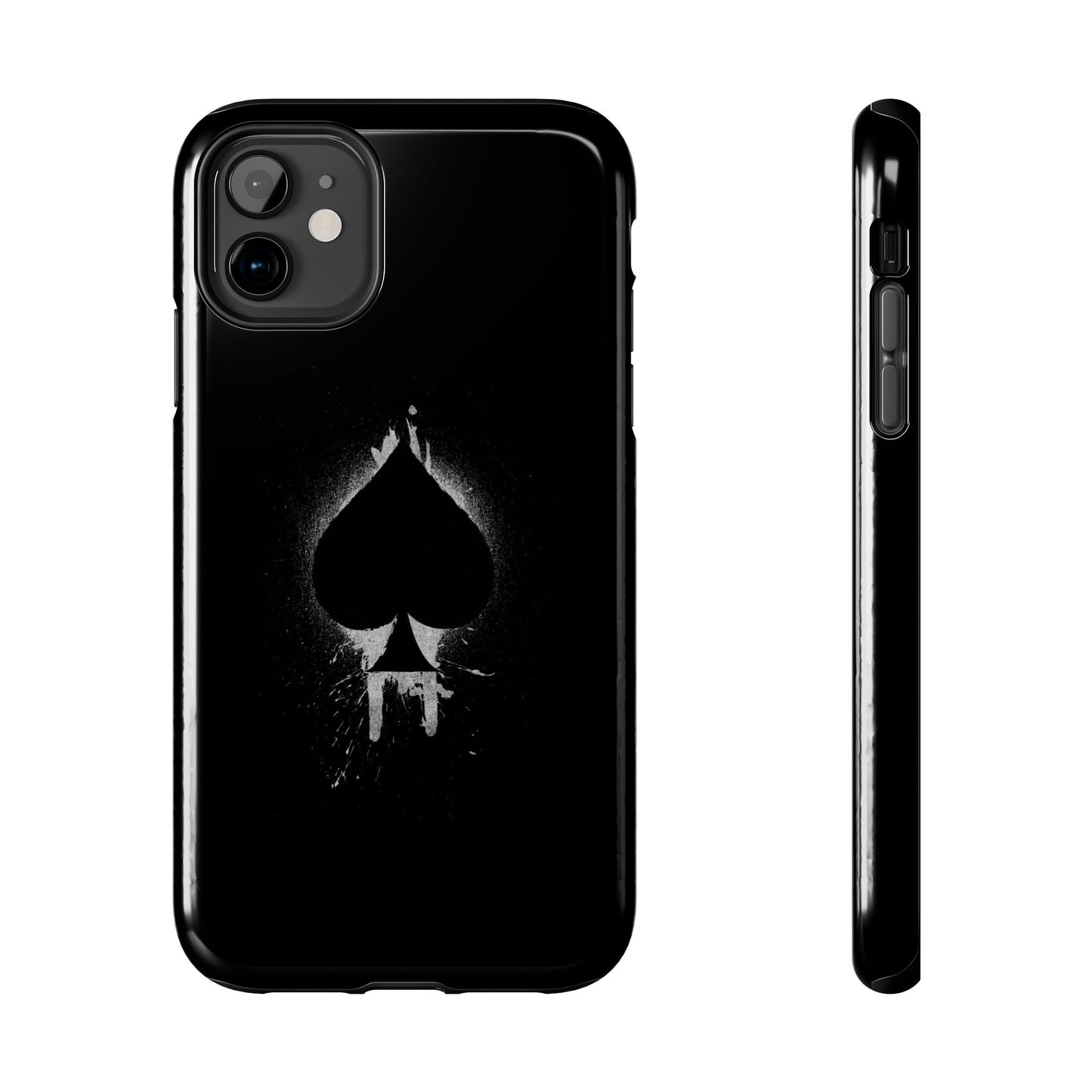 BLACK - Tough Phone Case