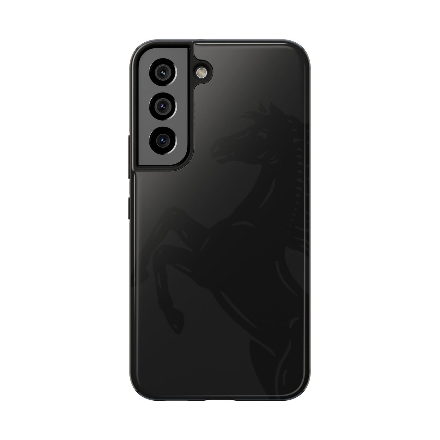 BLACK - Tough Phone Case