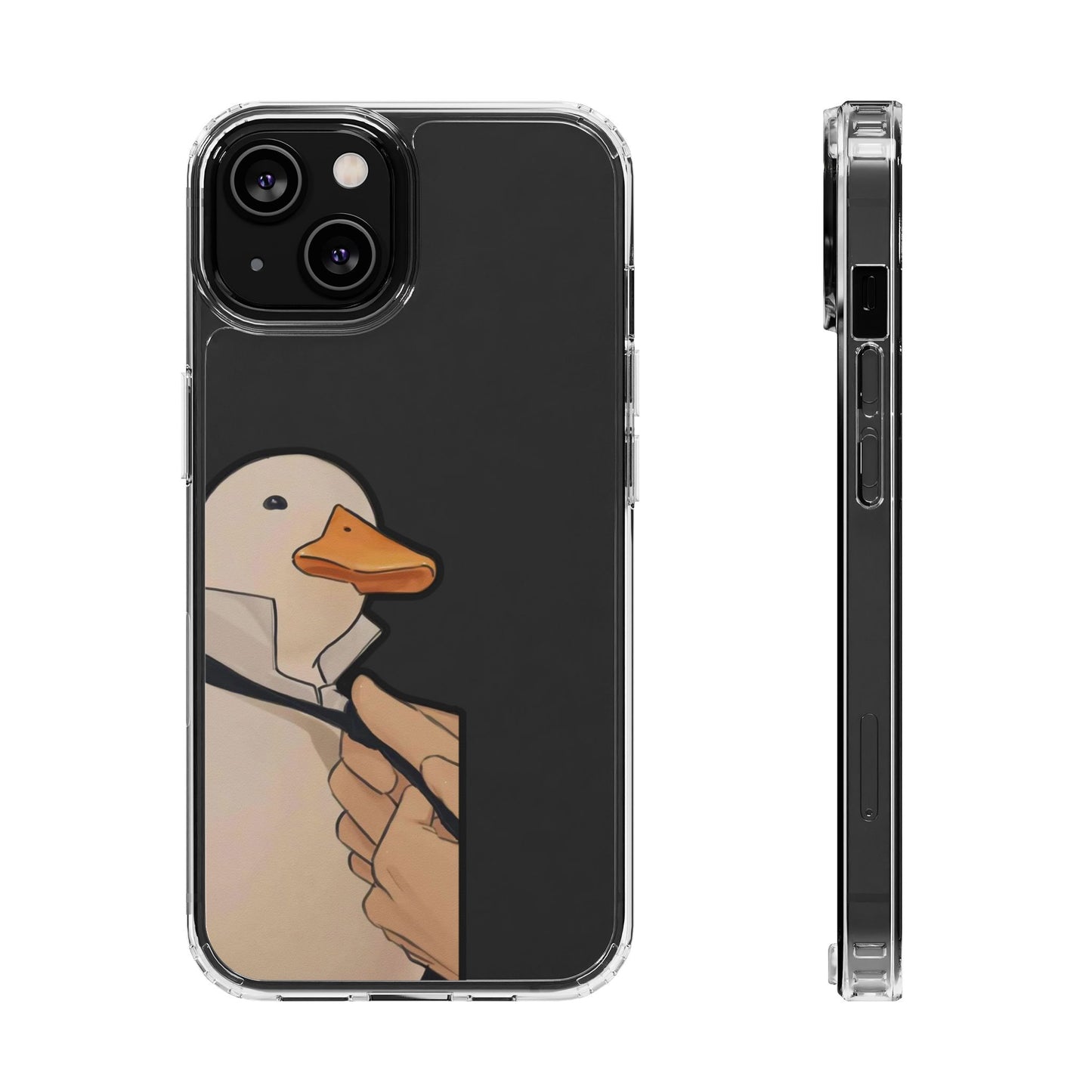 GENTLE DUCK - Clear Phone Case