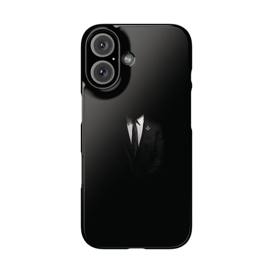 BLACK - Slim Phone Case