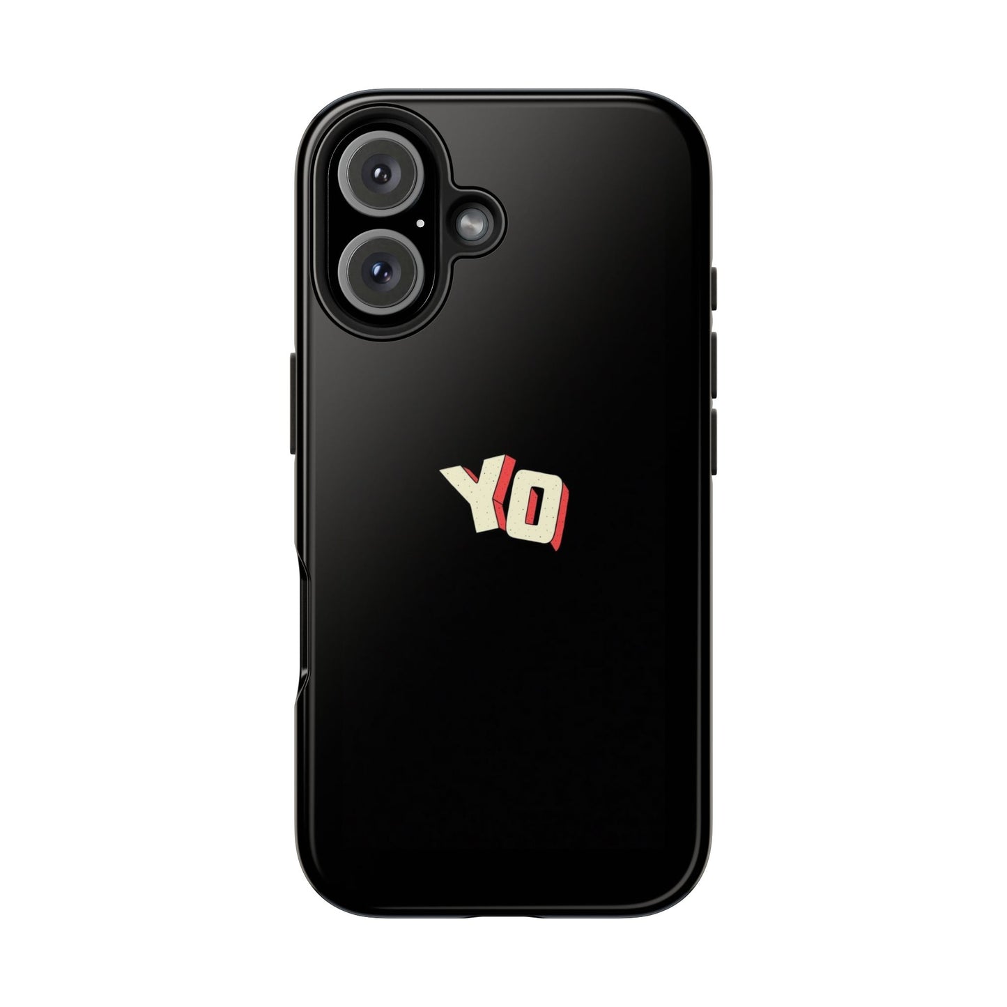 BLACK - Tough Phone Case
