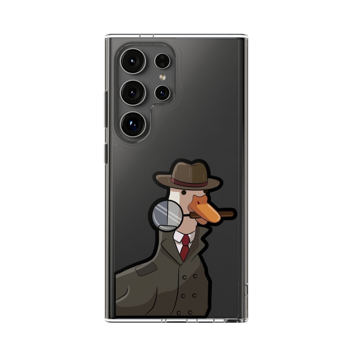 SPY Duck - Clear Phone Case