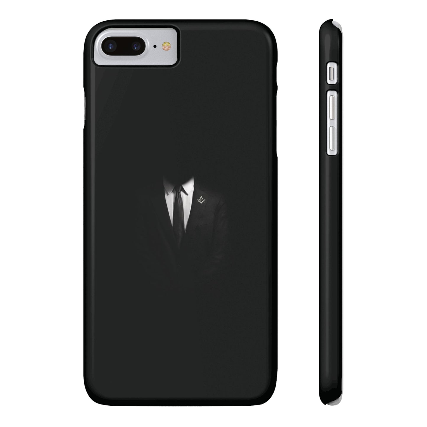 BLACK - Slim Phone Case