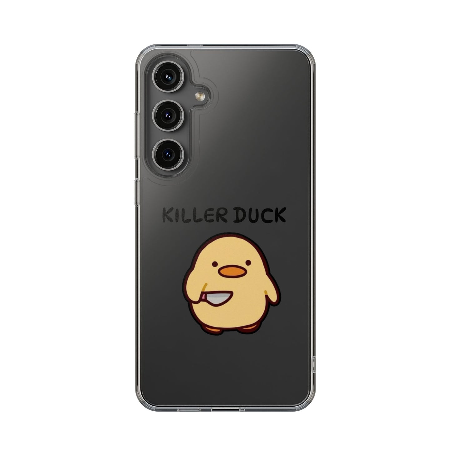 Killer Duck - Clear Phone Case