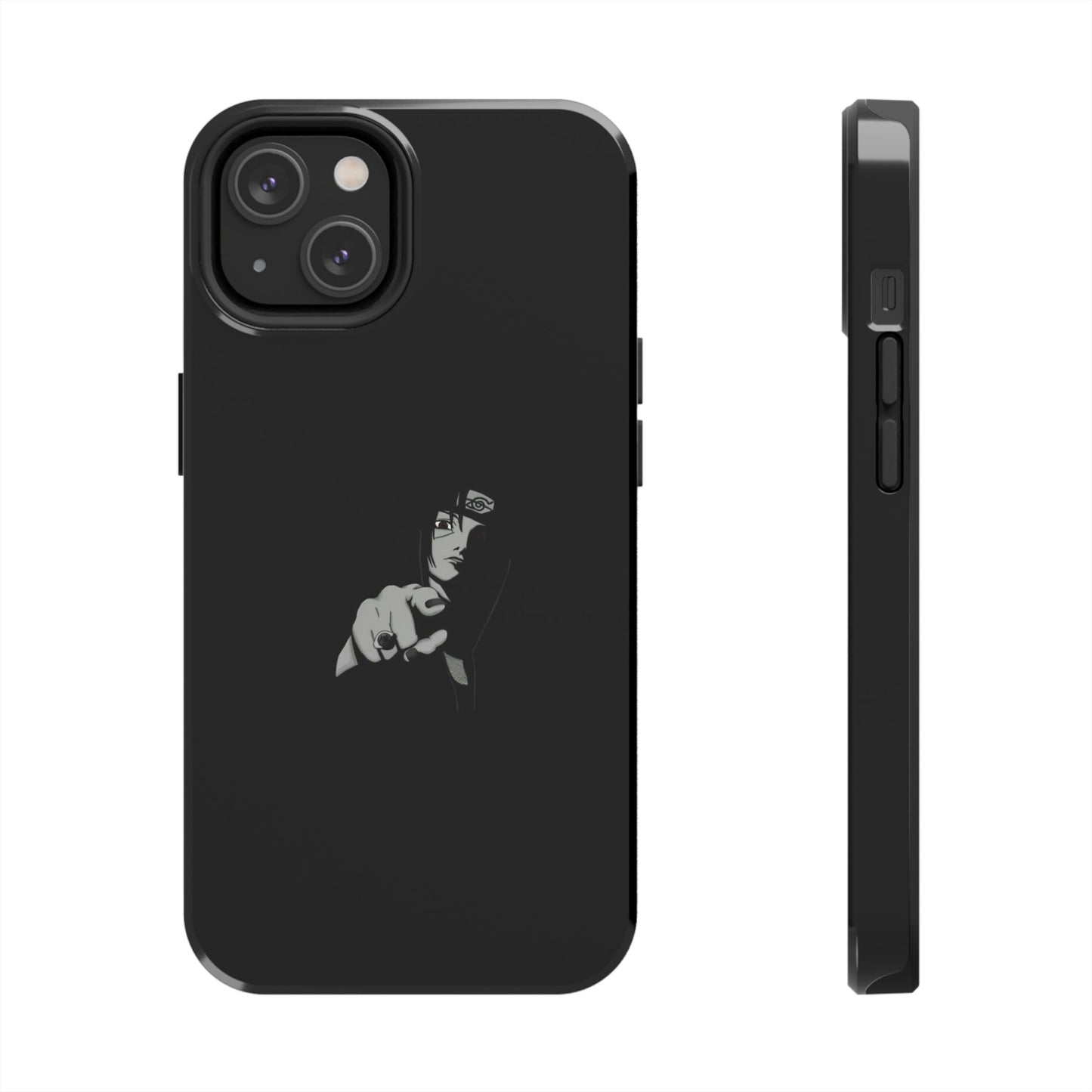 BLACK - Tough Phone Case