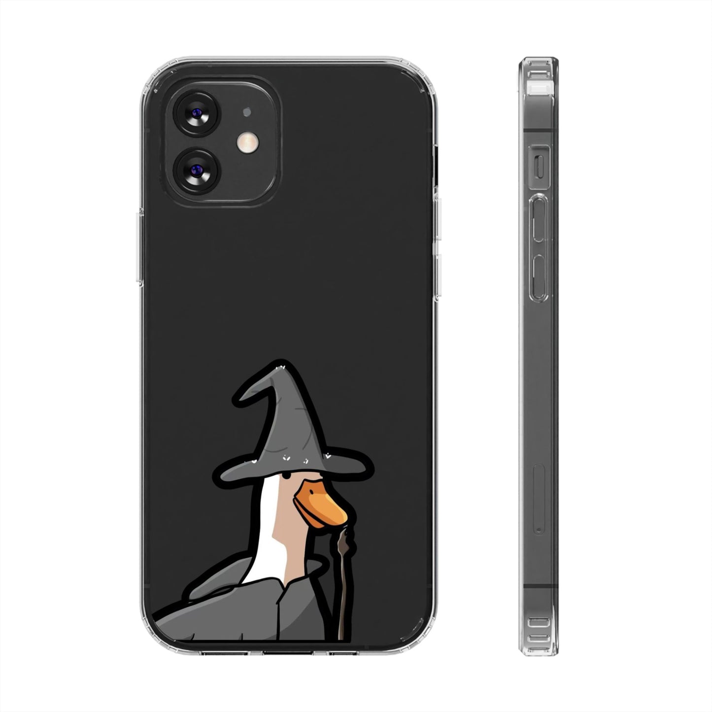 WIZARD Duck - Clear Phone Case