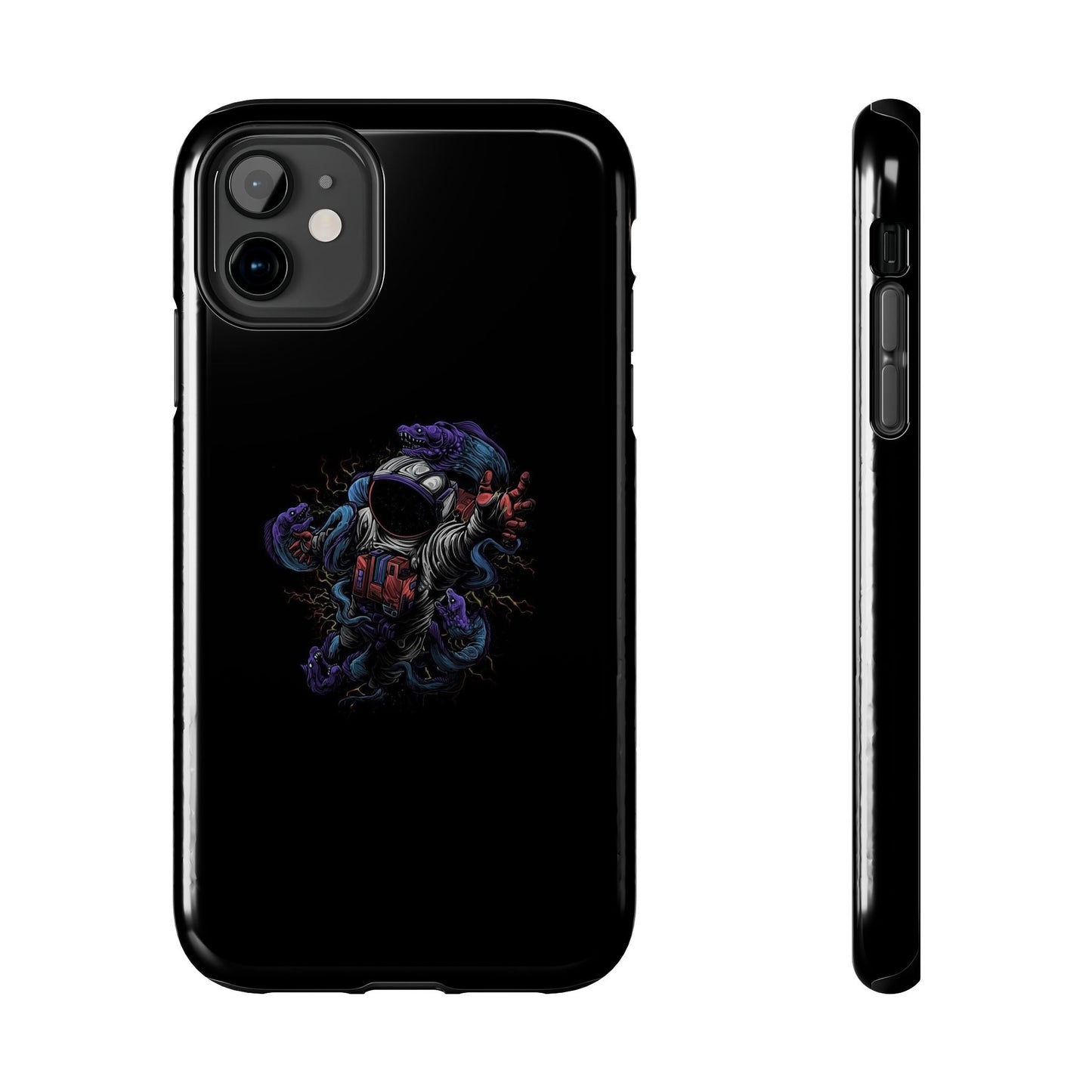 BLACK - Tough Phone Case