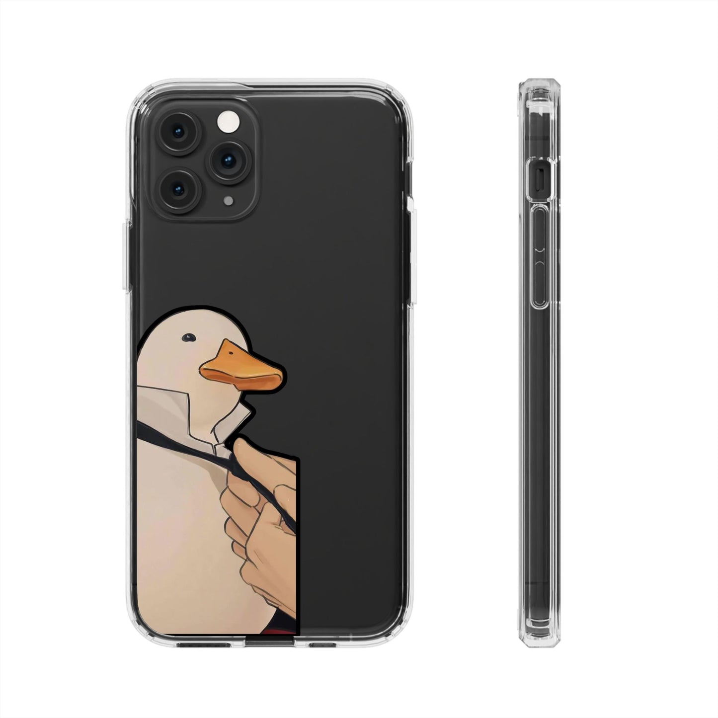 GENTLE DUCK - Clear Phone Case