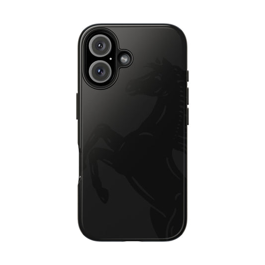 BLACK - Tough Phone Case