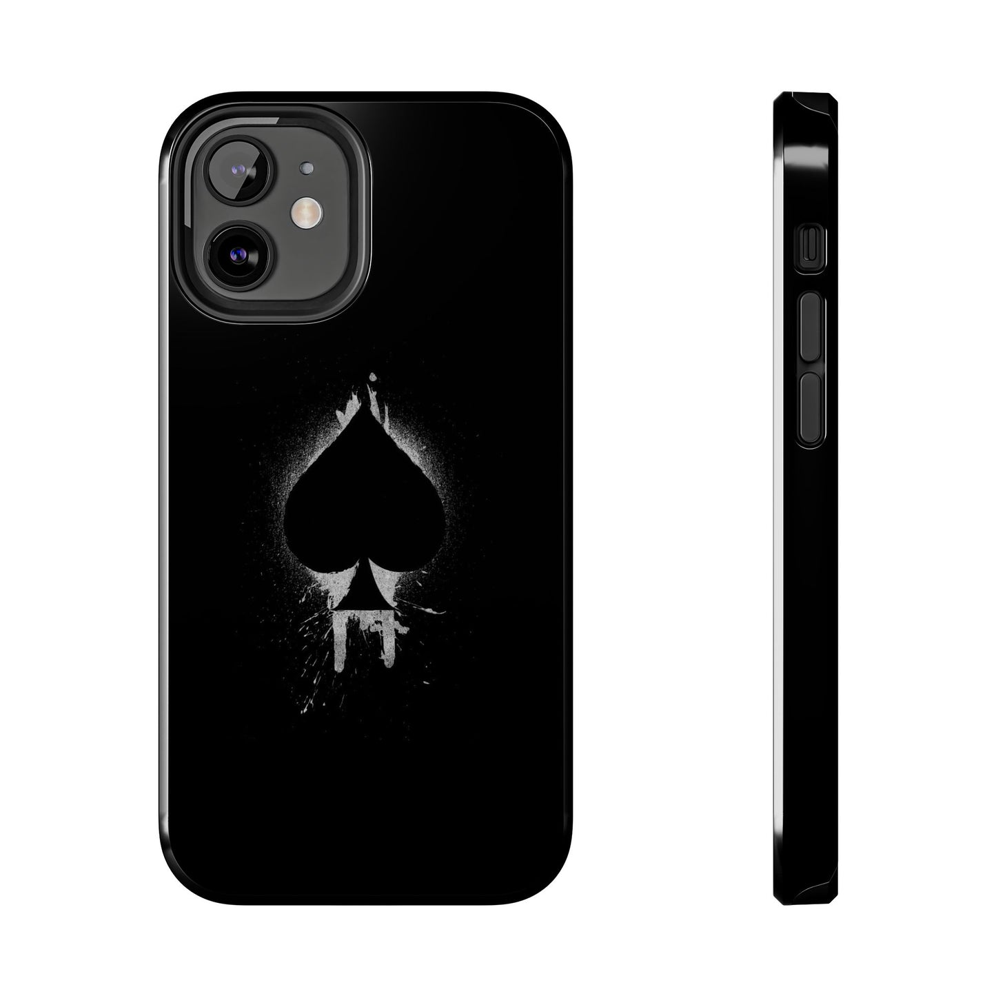BLACK - Tough Phone Case