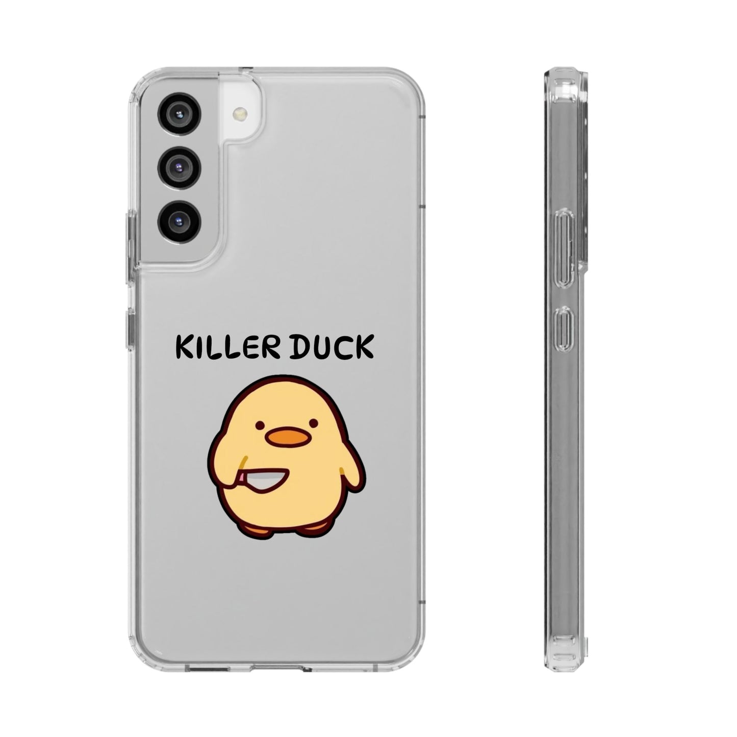 Killer Duck - Clear Phone Case