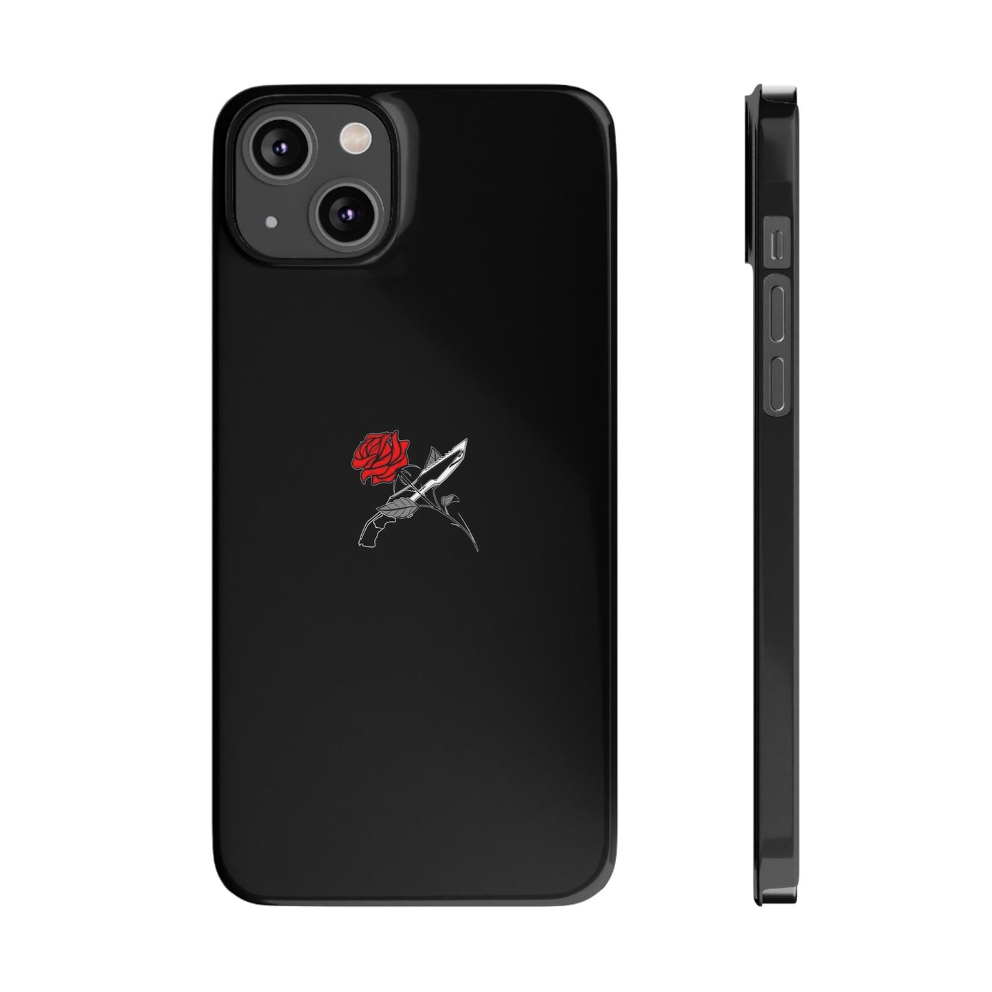 BLACK - Slim Phone Case