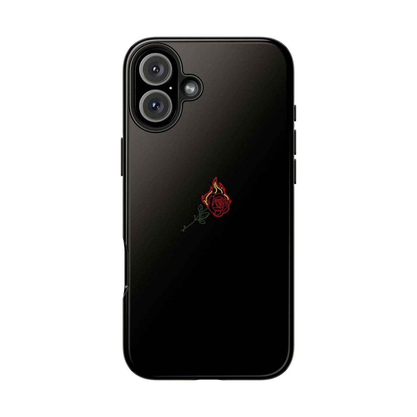 BLACK - Tough Phone Case