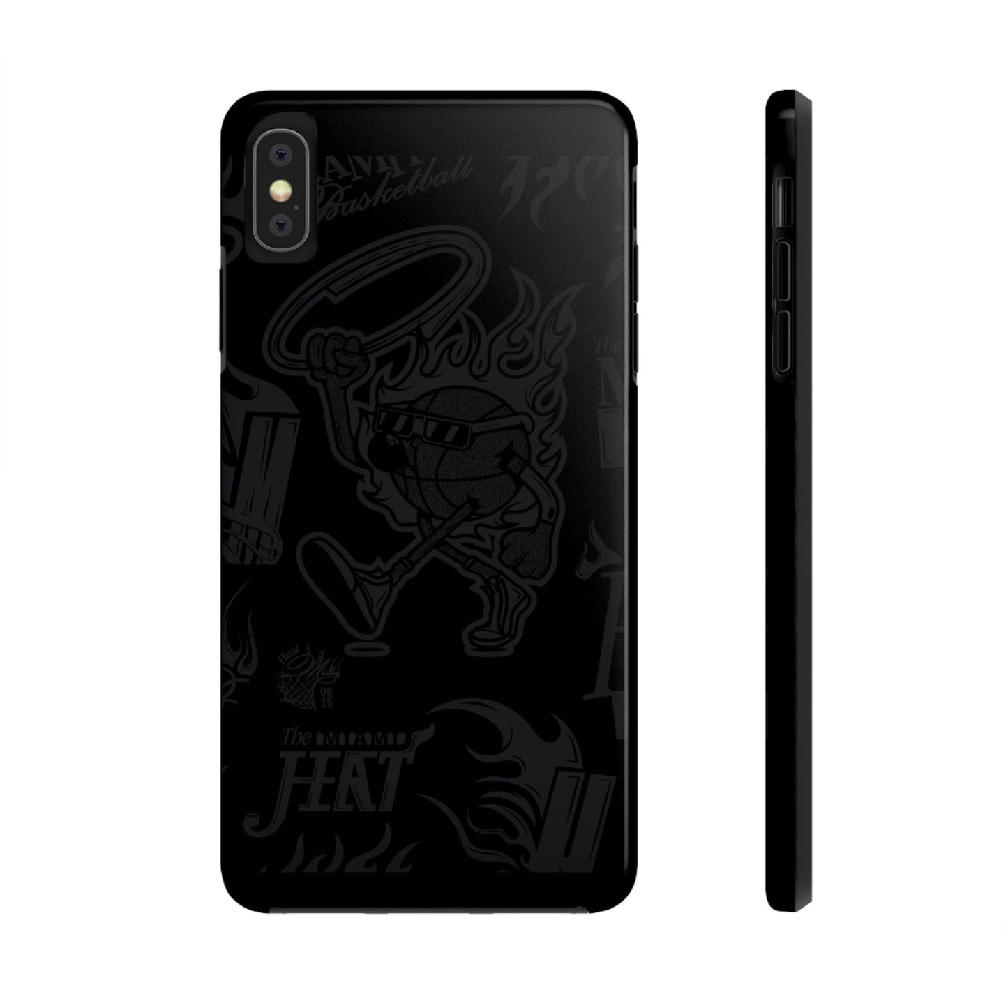 BLACK - Tough Phone Case