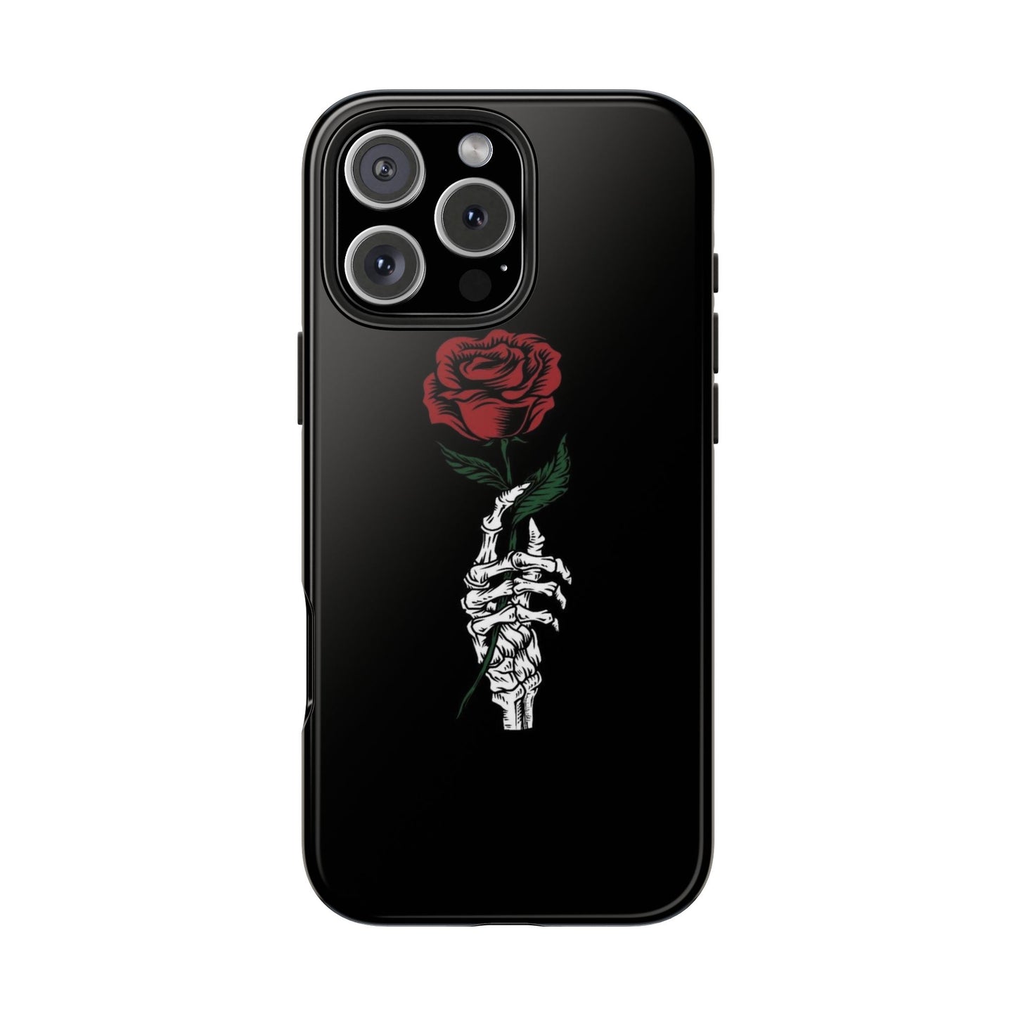 BLACK - Tough Phone Case