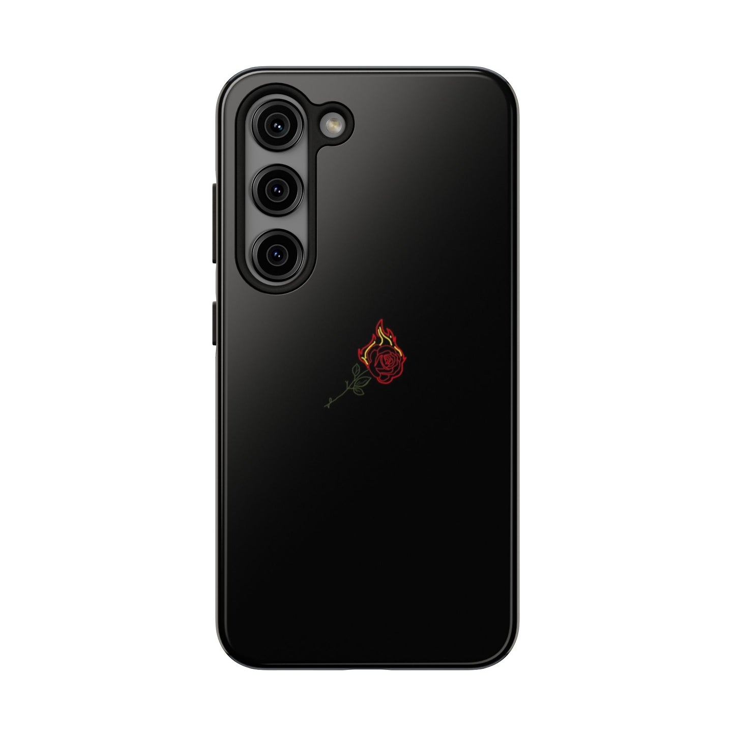 BLACK - Tough Phone Case