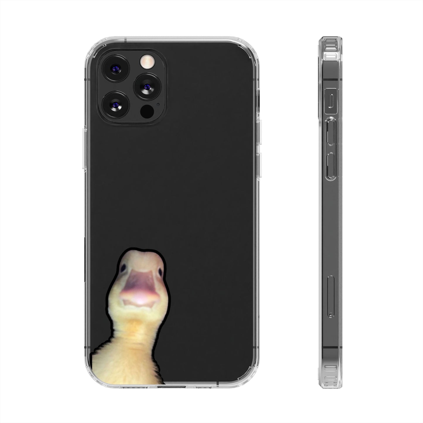 STRAIGHT Duck - Clear Phone Case