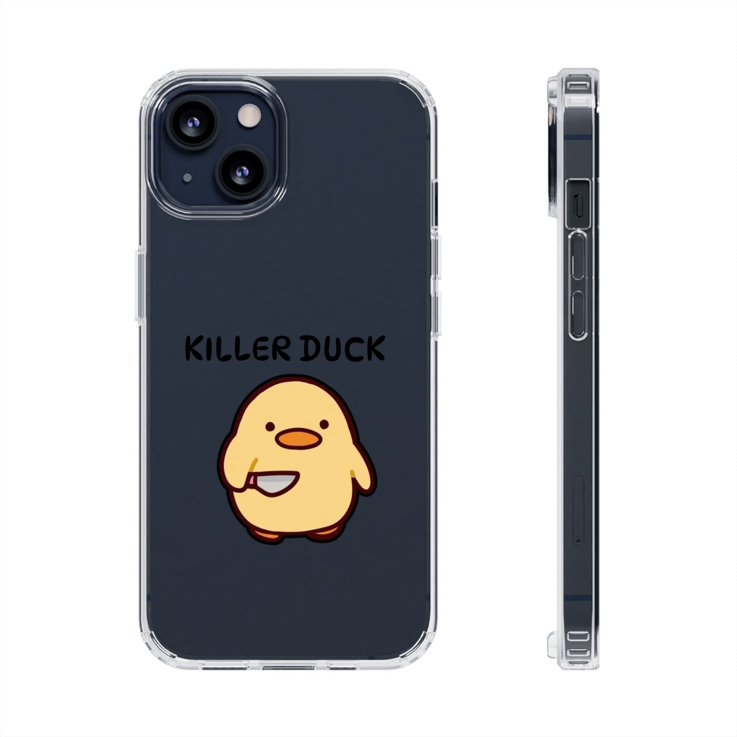 Killer Duck - Clear Phone Case