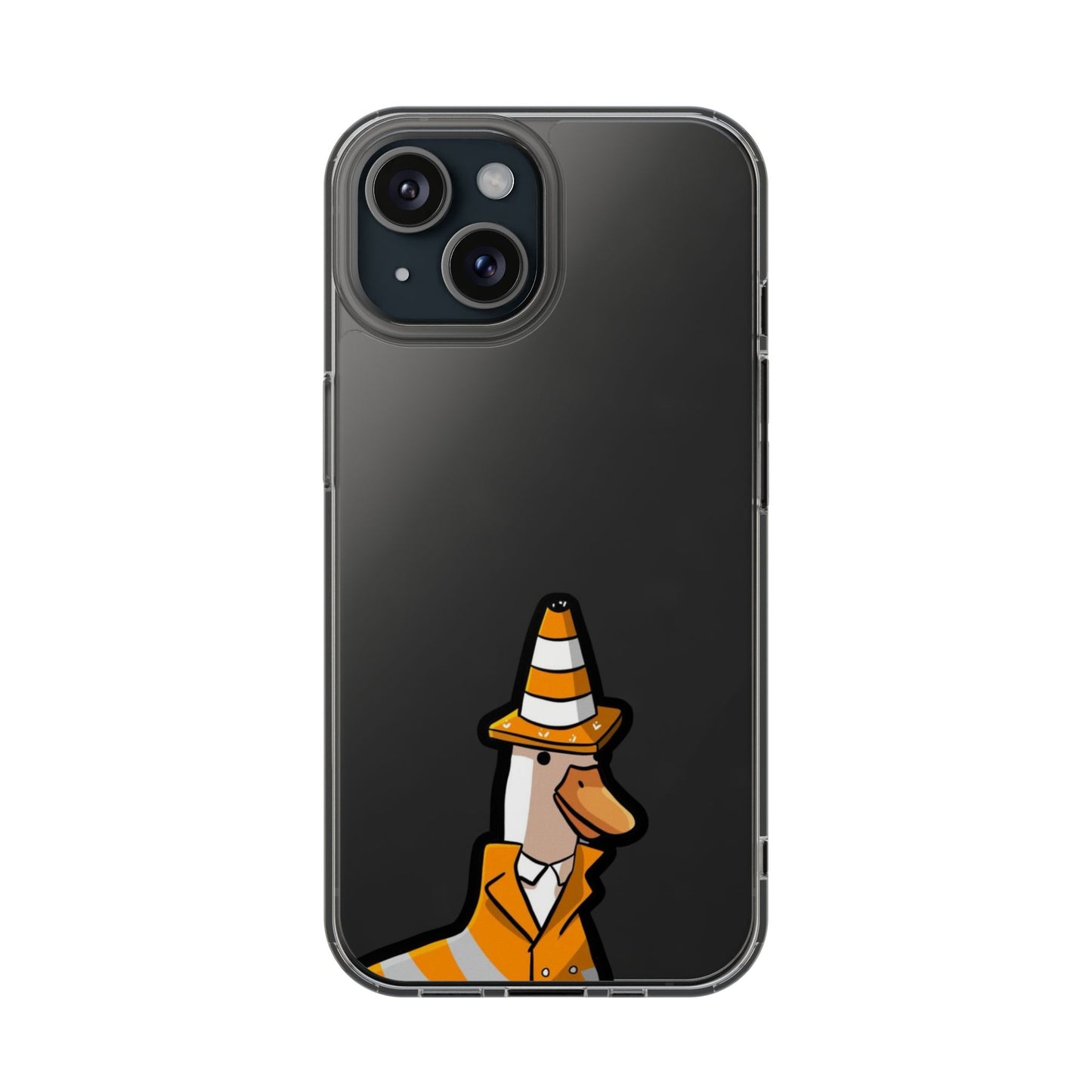 SAFE DUCK - Clear Phone Case